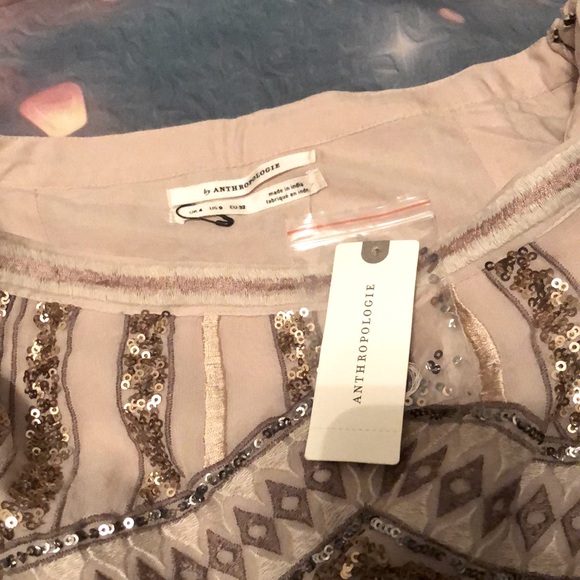 NWT Anthro Darla Embroidered Mini Skirt - Picture 5 of 7